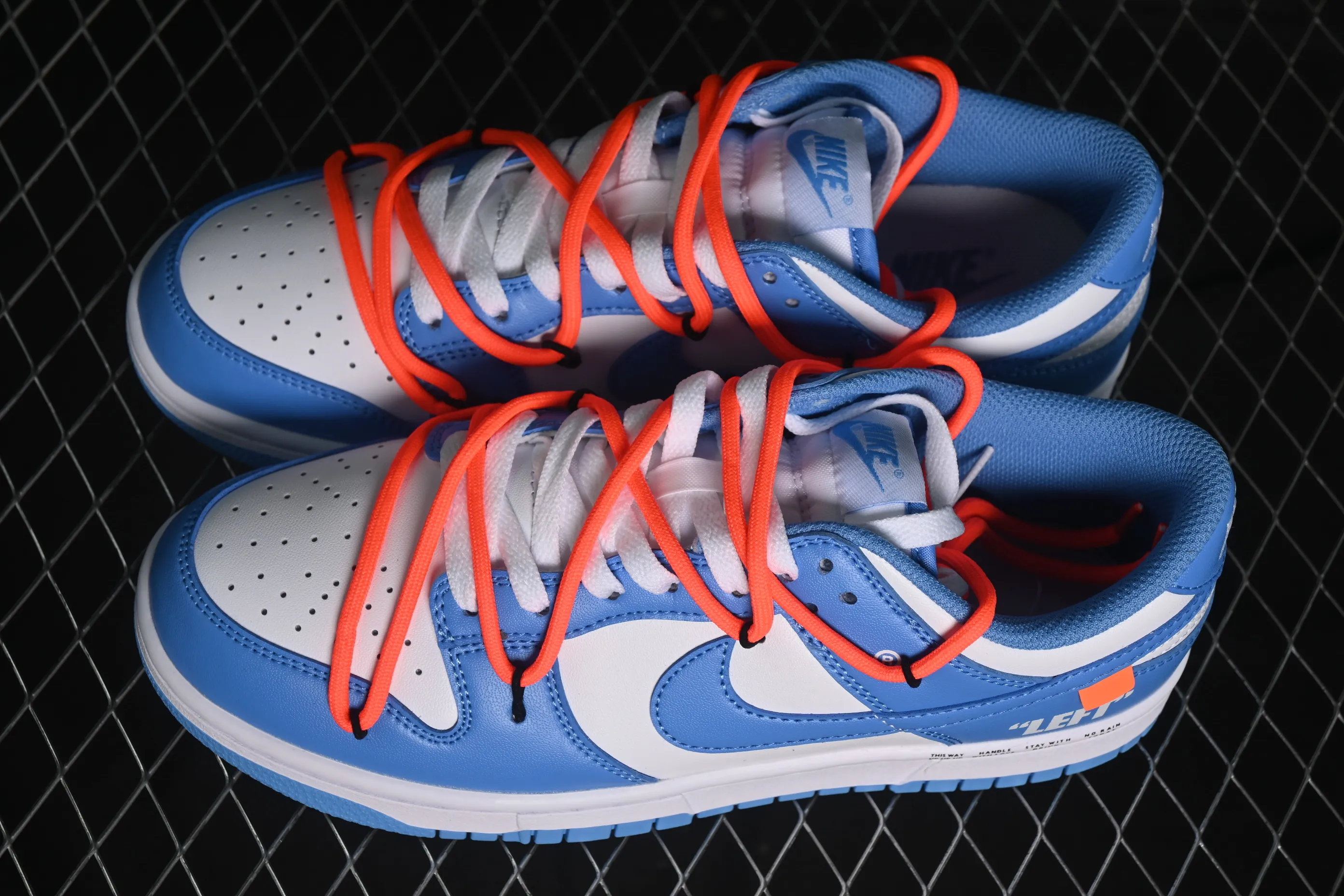 All categories Nk SB Dunk Series Nk SB Dunk Low High-end customized low-top sneakers Nike SB Dunk Low white and blue straps low-top casual sneakers DV0833-113